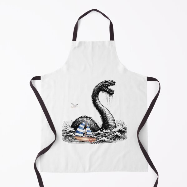Item preview, Lake Monster Champ Cryptid Art – Mythical Lake Creature Design designed and sold by TheMysticNook.