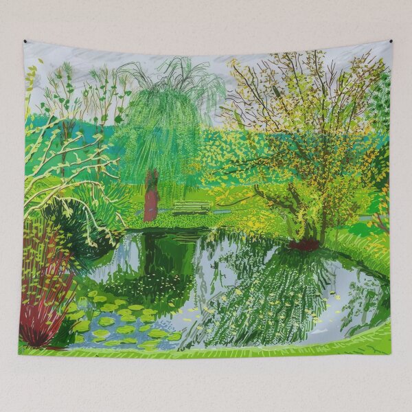 Item preview, David Hockney designed and sold by KaijuNoKaiju.