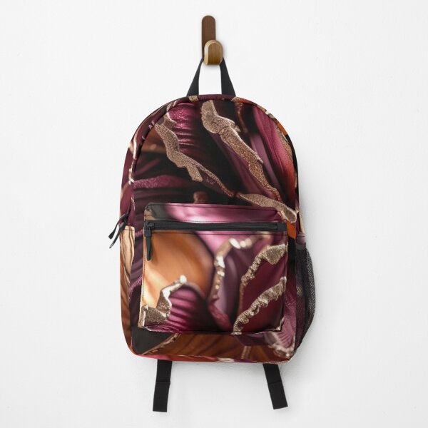 Item preview, Elegant Burgundy and Copper Rose with Metallic Petals designed and sold by Uniquely Yours.
