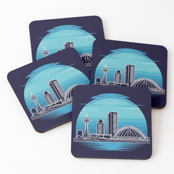 Item preview, Winnipeg Skyline – Minimalist Manitoba Travel Souvenir Design designed and sold by Paper Drip.