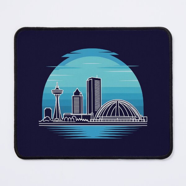 Item preview, Winnipeg Skyline – Minimalist Manitoba Travel Souvenir Design designed and sold by Paper Drip.
