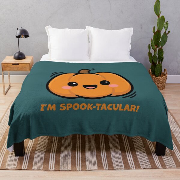 Item preview, I'm Spook-tacular! – Cute Halloween Pumpkin designed and sold by Clever Cookie.