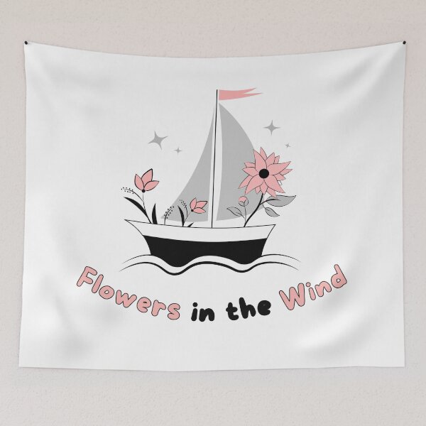 Item preview, Flowers in the Wind Sailing Art designed and sold by windwander.