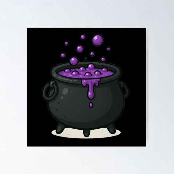 Item preview, Halloween Witch's Cauldron designed and sold by Healio2.