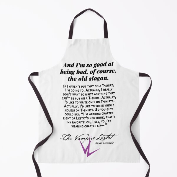 Item preview, Vampire Lestat T-shirt Quote Black designed and sold by LioncourtLLC.