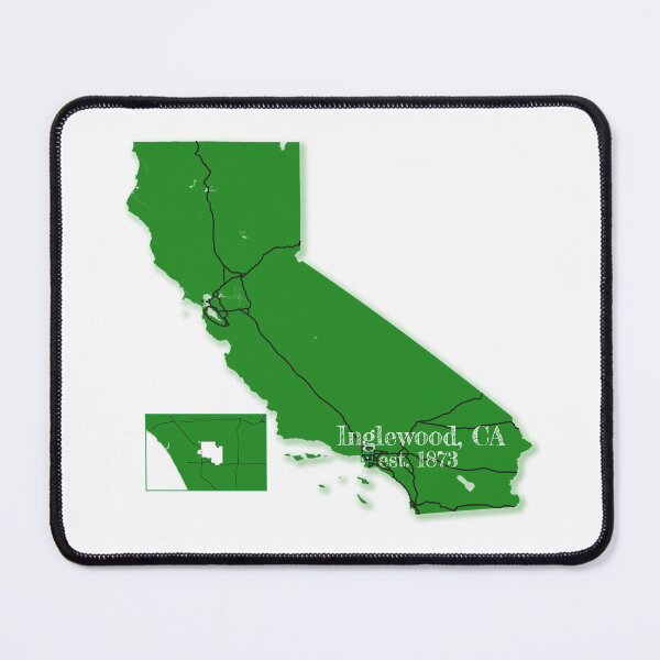 Item preview, Inglewood, CA [Green] designed and sold by PhilbonianDezin.
