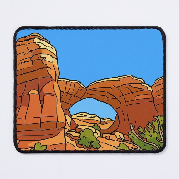 Item preview, Broken Arch Design | Arches National Park Moab Utah Inspired Artwork designed and sold by ldjcustomdesign.