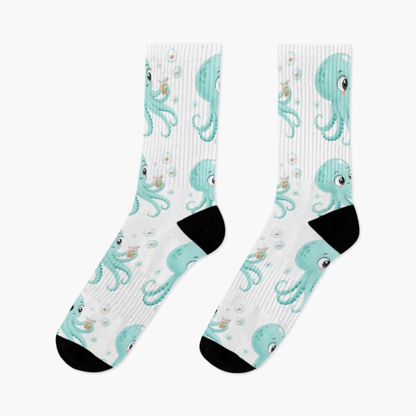 Item preview, Kawaii Octopus with Bubble designed and sold by Fadi Alyaldani.
