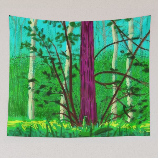 Item preview, David Hockney designed and sold by KaijuNoKaiju.