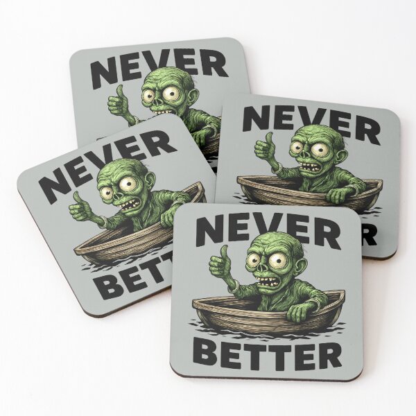 Item preview, Zombie - Never Better designed and sold by NightTimeJ.