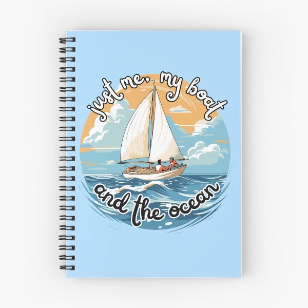 Item preview, Just Me My Boat and Ocean designed and sold by windwander.