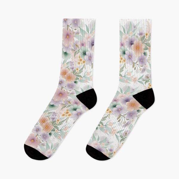 Item preview, wildflowers pastel background, endless background, pattern, wild flowers designed and sold by orthodox-icon.