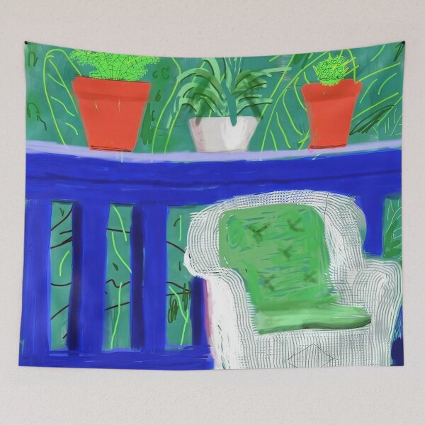 Item preview, David Hockney designed and sold by KaijuNoKaiju.