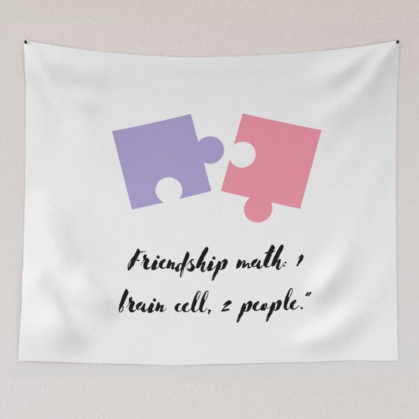 Item preview, Best Friends: Because One Brain Cell Isn’t Enough designed and sold by HoshimiĀto.