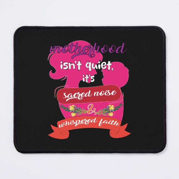 Item preview, Motherhood isn't quiet... designed and sold by Mye Light Designs.