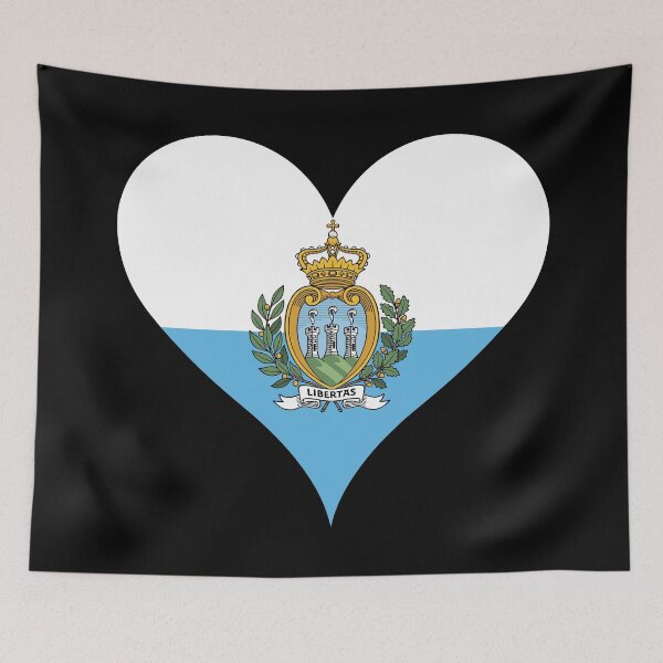 Item preview, San Marino Flag - Peace, Liberty, and History designed and sold by NTGUILTY.