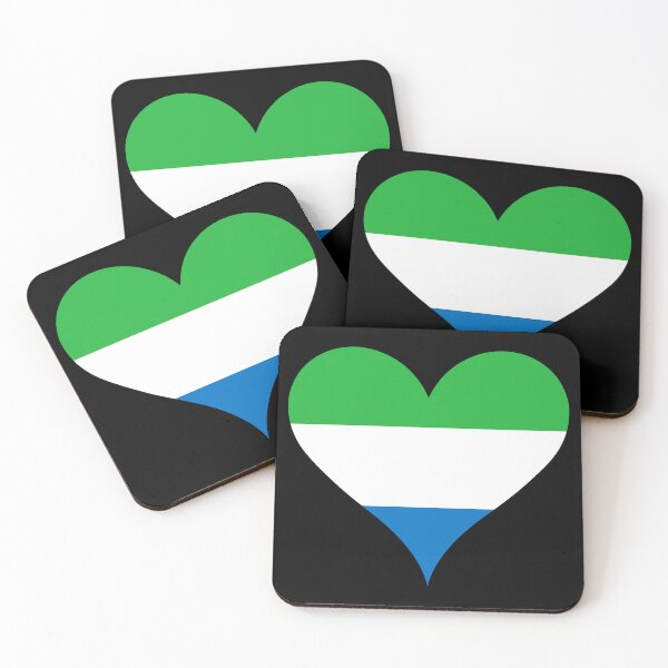 Item preview, Sierra Leone Flag - Unity, Justice, and Natural Beauty designed and sold by NTGUILTY.