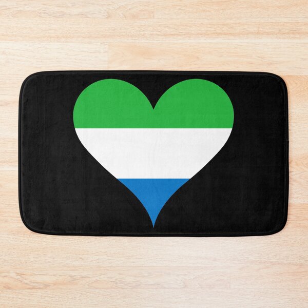 Item preview, Sierra Leone Flag - Unity, Justice, and Natural Beauty designed and sold by NTGUILTY.