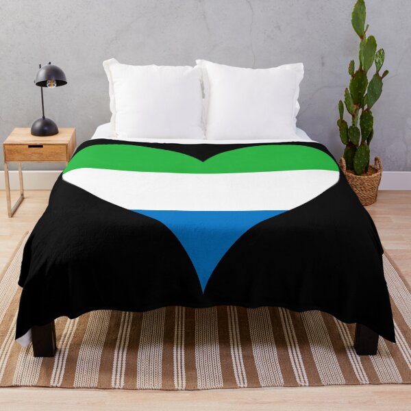 Item preview, Sierra Leone Flag - Unity, Justice, and Natural Beauty designed and sold by NTGUILTY.
