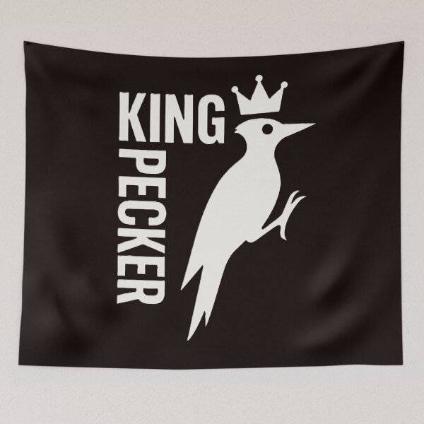 Artikelvorschau, Minimalistisches Specht-Design – KING PECKER Silhouette entworfen und verkauft von OxiSkor.