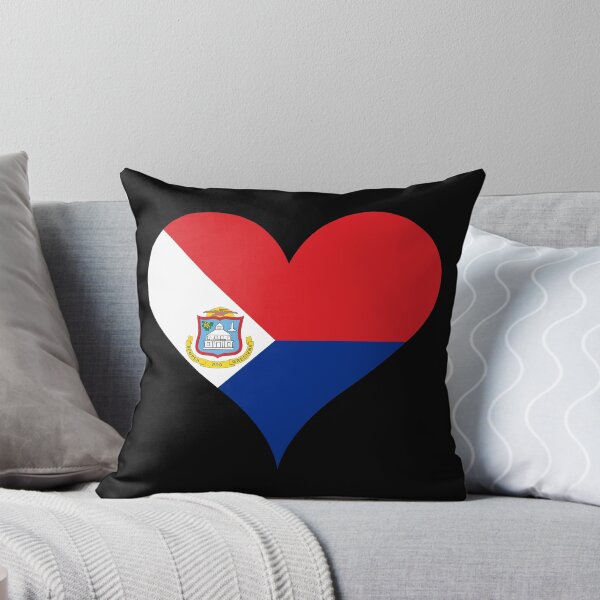 Item preview, Sint Maarten Flag - Land of Unity, Peace, and Justice designed and sold by NTGUILTY.