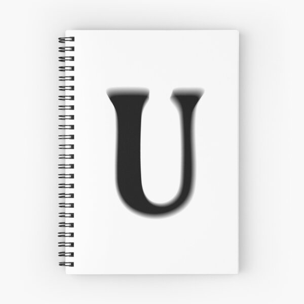 Artikelvorschau, Minimales Soft Focus-Typografie-Design mit dem Buchstaben U entworfen und verkauft von uncoXab.