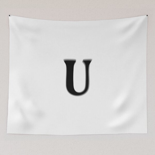 Item preview, Minimal Soft Focus Letter U Typography Design designed and sold by uncoXab.