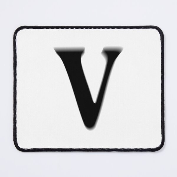 Item preview, Minimal Soft Focus Letter V Typography Design designed and sold by uncoXab.