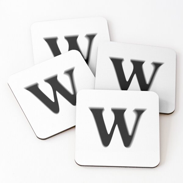 Item preview, Minimal Soft Focus Letter W Typography Design designed and sold by uncoXab.