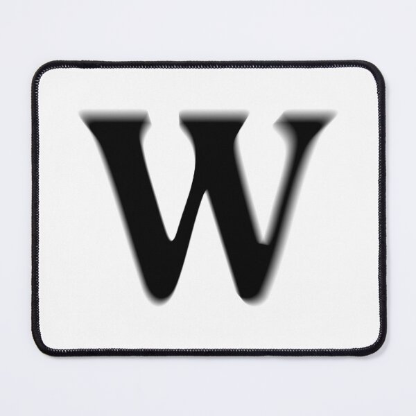Item preview, Minimal Soft Focus Letter W Typography Design designed and sold by uncoXab.