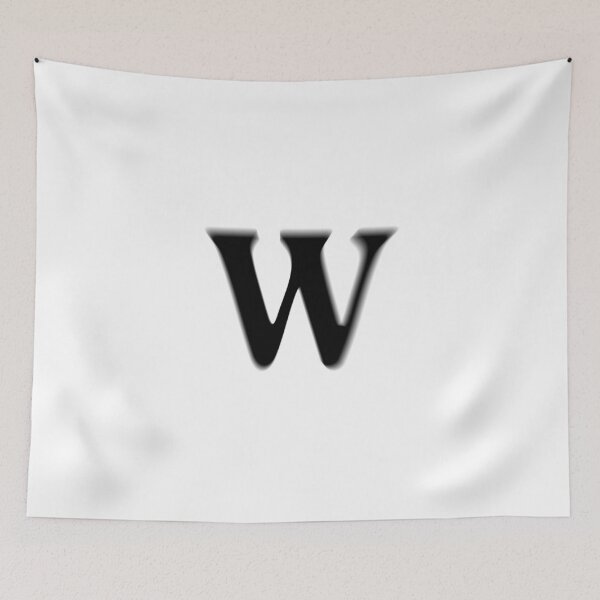 Item preview, Minimal Soft Focus Letter W Typography Design designed and sold by uncoXab.