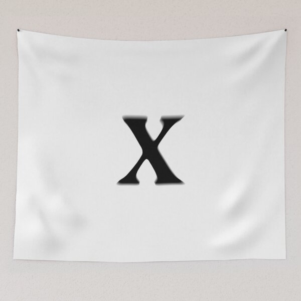 Item preview, Minimal Soft Focus Letter X Typography Design designed and sold by uncoXab.