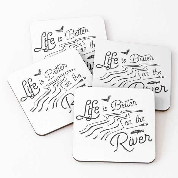 Item preview, Life is Better on the River designed and sold by StegzArt.