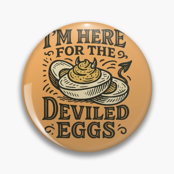 Item preview, I’m Here For The Deviled Eggs Funny Thanksgiving Shirt designed and sold by FrictionMaxxing.