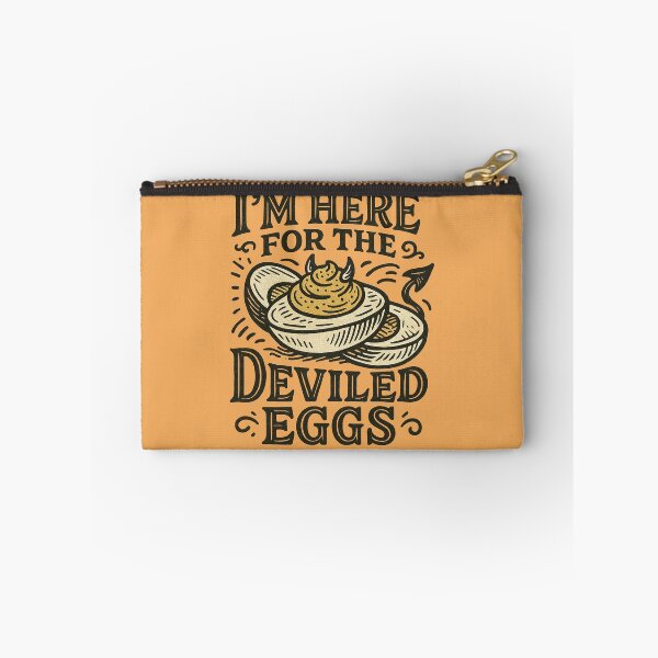 Item preview, I’m Here For The Deviled Eggs Funny Thanksgiving Shirt designed and sold by FrictionMaxxing.