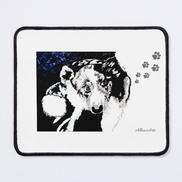 Item preview, Portrait of a dog designed and sold by AllansArts.