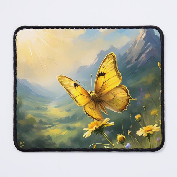 Item preview, Meadow with Yellow Butterfly designed and sold by Ciervo Primavera.