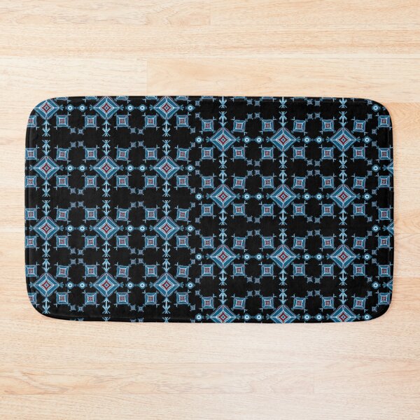 Item preview, Blue Geometric Mosaic Pattern Design. designed and sold by Teenidesign .