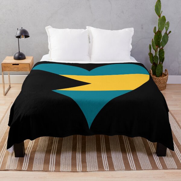 Item preview, Bahamas Heart Flag - Forward, Upward, Onward Together designed and sold by NTGUILTY.