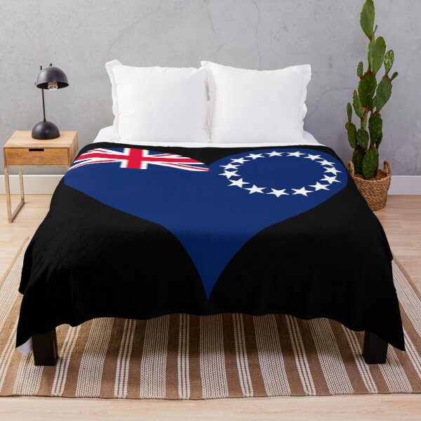 Item preview, Cook Islands Heart Flag - Peaceful Unity designed and sold by NTGUILTY.