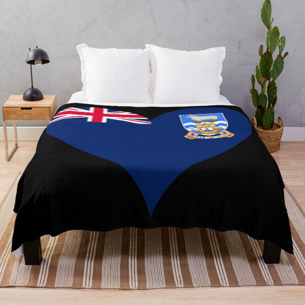 Item preview, Falkland Islands Heart Flag - Desire the Right designed and sold by NTGUILTY.