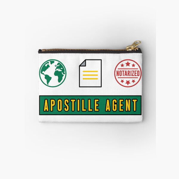 Item preview, Apostille Agent | Bold & Modern Travel Document Notary Design designed and sold by NotaryLife.