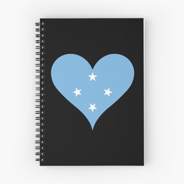 Item preview, Micronesia Heart Flag - Peace, Unity, Liberty designed and sold by NTGUILTY.