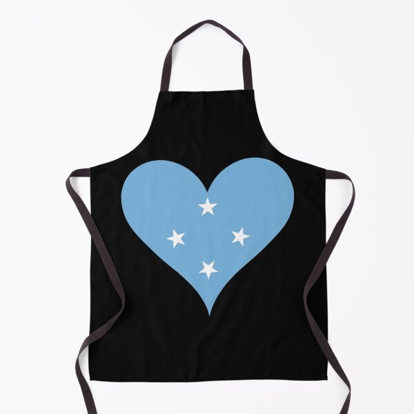 Item preview, Micronesia Heart Flag - Peace, Unity, Liberty designed and sold by NTGUILTY.
