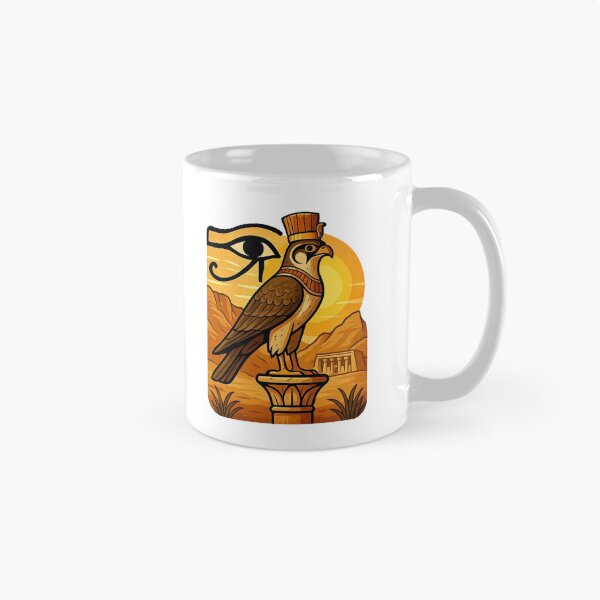 Item preview, Falcon of Horus - Protector of the Throne designed and sold by Myra365Art.