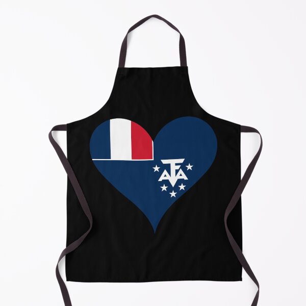 Item preview, French Southern and Antarctic Lands Heart Flag designed and sold by NTGUILTY.