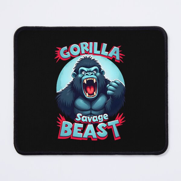 Item preview, Cartoon Gorilla Savage Beast designed and sold by FunCartoonSpot.