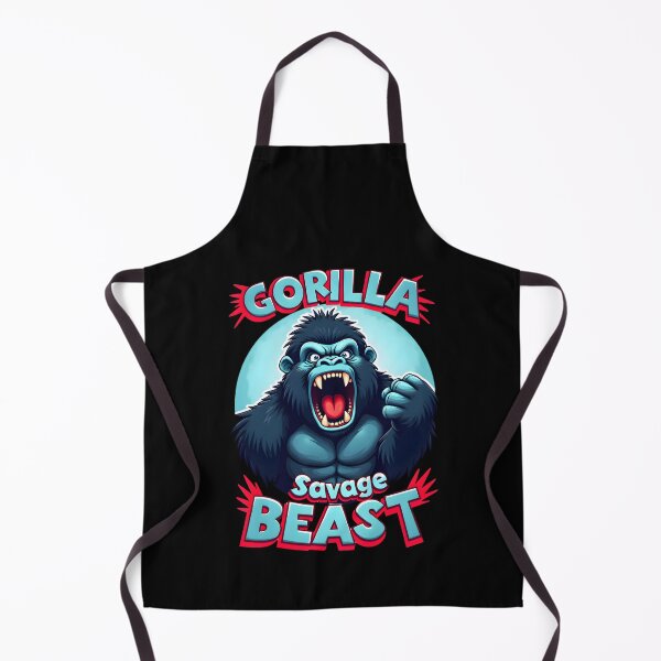 Item preview, Cartoon Gorilla Savage Beast designed and sold by FunCartoonSpot.