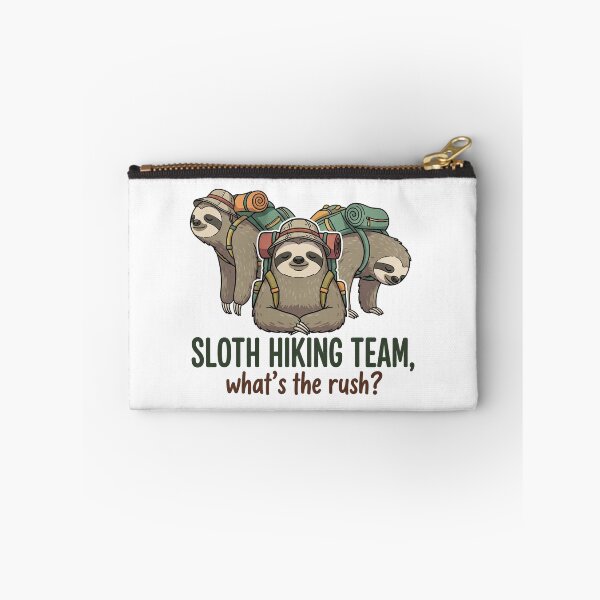 Item preview, Funny Sloth Hiking designed and sold by MinimalMyth.