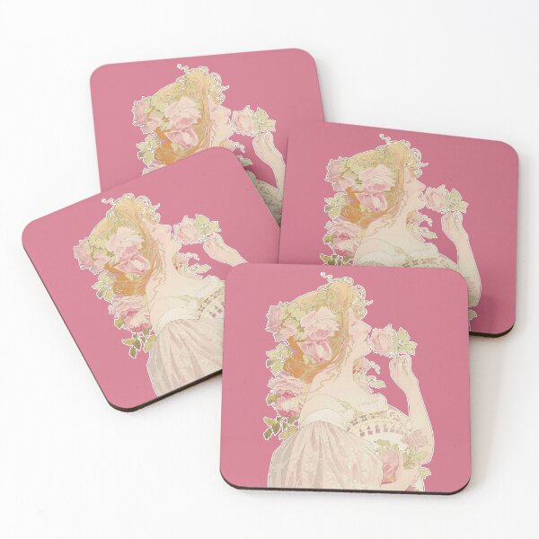 Item preview, Art Nouveau Flower Woman designed and sold by creativecaileigh.